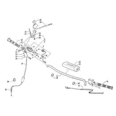 HANDLEBAR AND CONTROLS