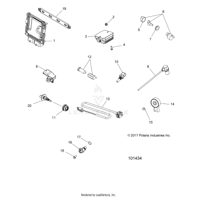ELECTRICAL, SWITCHES, SENSORS, ECU and CONTROL MODULES - A19SVS95FR [101434]