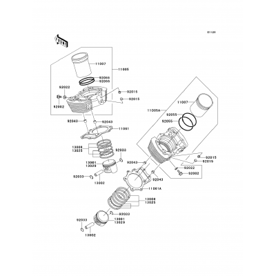 Cylinder/Piston(s)