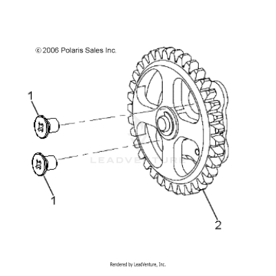 ENGINE, OIL PUMP - A25YKA11N1/N5 (49ATVOILPUMP07OTLW90)