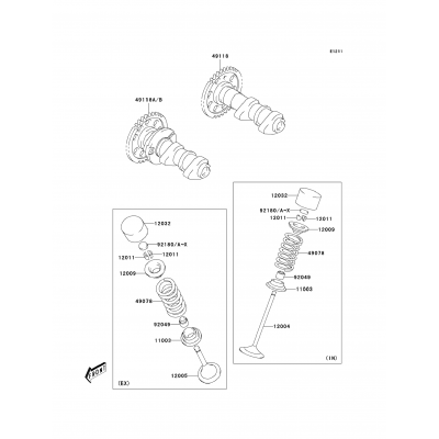 Valve(s)/Camshaft(s)