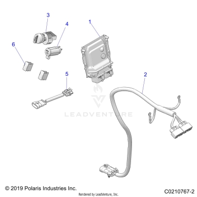 ELECTRICAL, CONTROL MODULES - A20SVE95PR (C0210767-2)