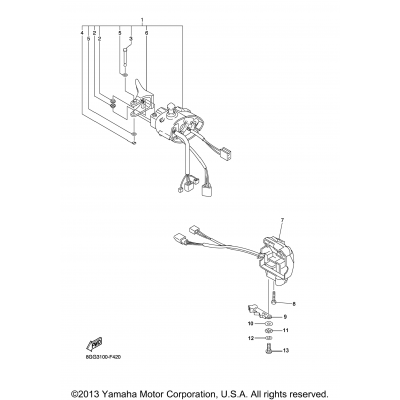 Handle Switch Lever