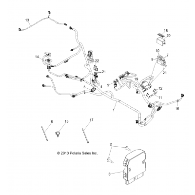 Electrical, Wire Harness R13ve76ad/Ai/Aw