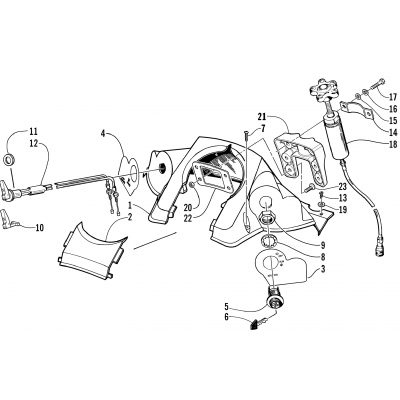 CONSOLE AND SWITCH ASSEMBLY