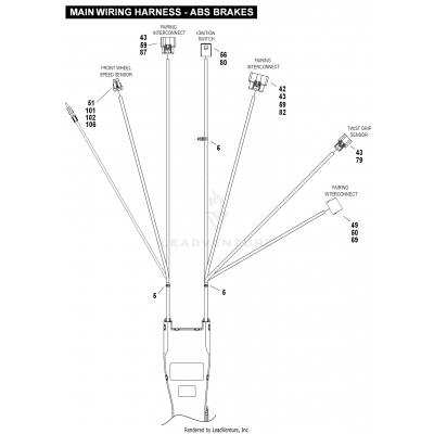 MAINWIRING HARNESS - ABS BRAKES (Part 1)