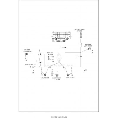 WIRING HARNESS, FAIRING - (AUSTRALIA, CANADA, DOMESTIC, JAPAN)