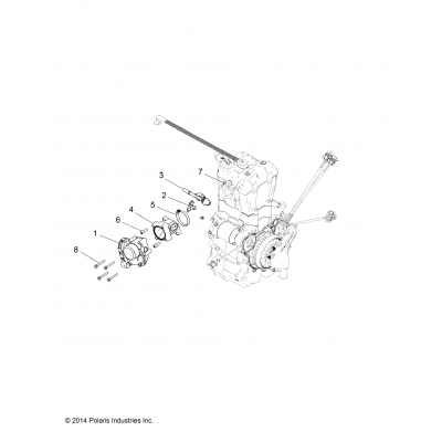 Engine, Throttle Body & Fuel Rail