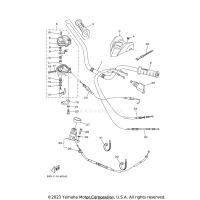 STEERING HANDLE & CABLE