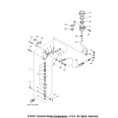 REAR MASTER CYLINDER