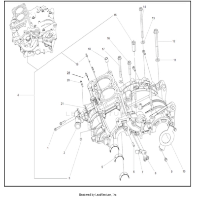 CRANKCASE UPPER