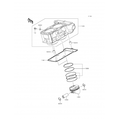 Cylinder/Piston(s)