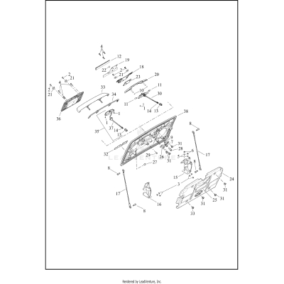 TRUNK DOOR - FLHTCUTG