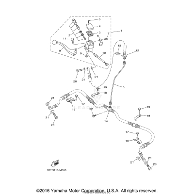 FRONT MASTER CYLINDER