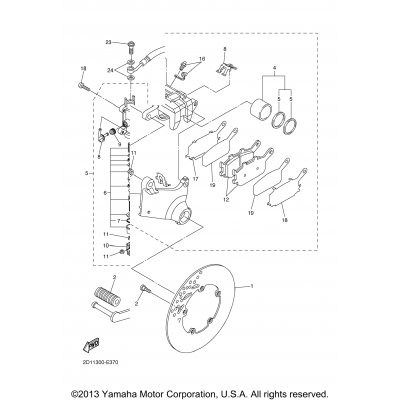 Rear Brake Caliper