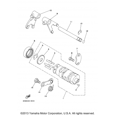 Shift Cam Fork