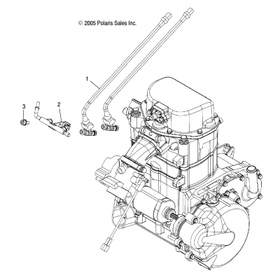 Engine, Fuel Injector