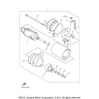 Alternate Starting Motor