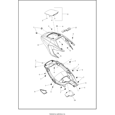 COVERS, TAIL SECTION