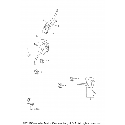 Handle Switch Lever