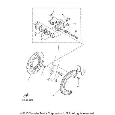 Front Brake Caliper