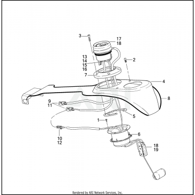 FUEL TANK INSTRUMENTS - FXD, FXDX & FXDXT