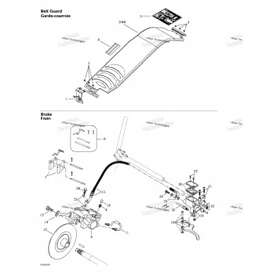 Hydraulic Brake And Belt Guard