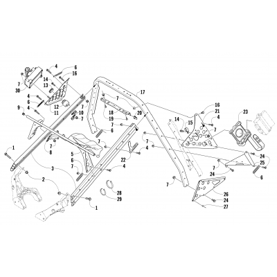 STEERING SUPPORT ASSEMBLY