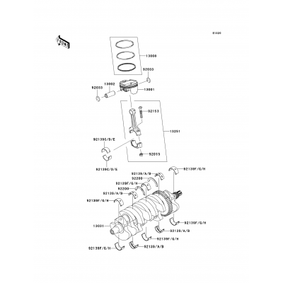 Crankshaft/Piston(s)