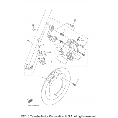 Front Brake Caliper