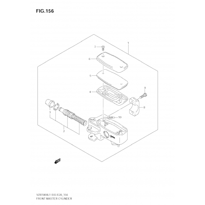 FRONT MASTER CYLINDER (VZR1800 L1 E28)