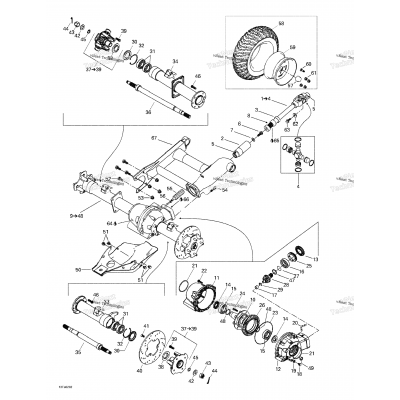 Drive System, Rear