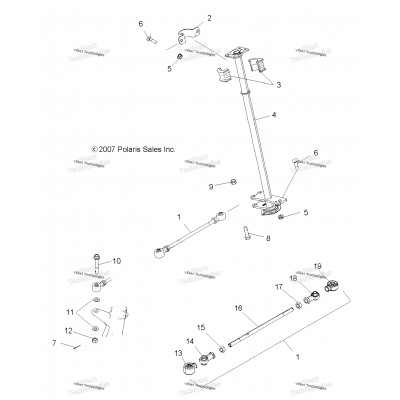 Steering, Steering Post