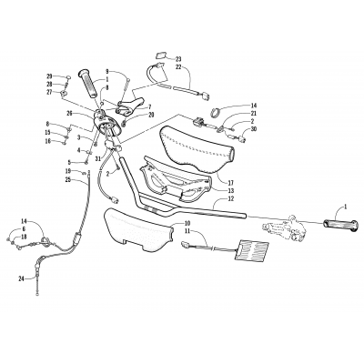 HANDLEBAR AND CONTROLS