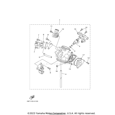 THROTTLE BODY ASSY 1