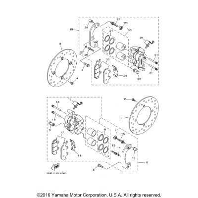 Front Brake Caliper