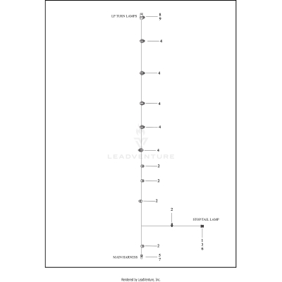 WIRING HARNESS JUMPER - REAR