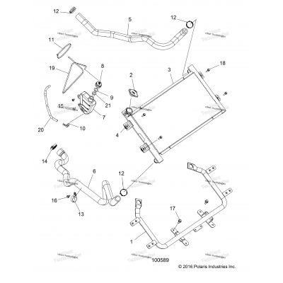 Engine, Cooling System, Radiator