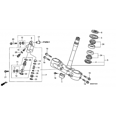 STEERING STEM ('08)