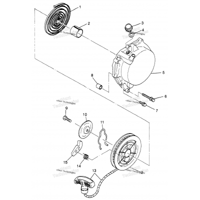 Recoil Starter Sport 400L (4940124012D006)