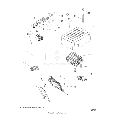ELECTRICAL, SENSORS, MODULES, and SWITCHES - A20HAB15A2 (101562)