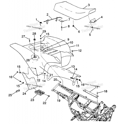 Rear Cab Sport 400L & Trail Blazer W97ba25c