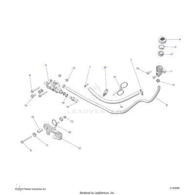 BRAKES, BRAKE PEDAL and MASTER CYLINDER - A25SEZ57AG/BG (C102685)