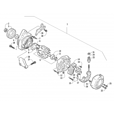 ALTERNATOR ASSEMBLY