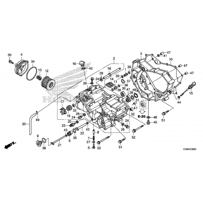 FRONT CRANKCASE COVER