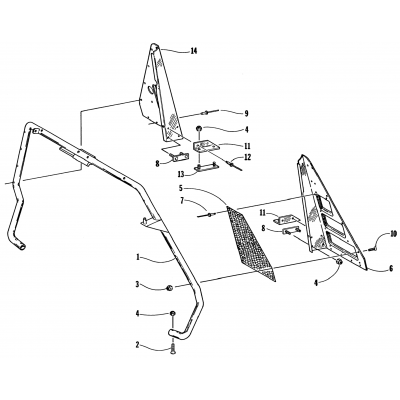 STEERING SUPPORT ASSEMBLY