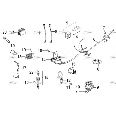 Electrical, Switches, Harness & Indicators