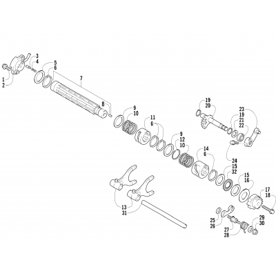 GEAR SHIFTING ASSEMBLY