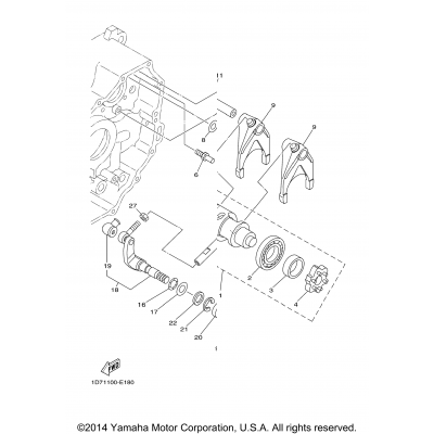 Shift Cam Fork