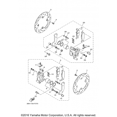 Rear Brake Caliper